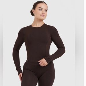 Oner Active 70% Cocoa Mellow Soft Mid Long Sleeve Top